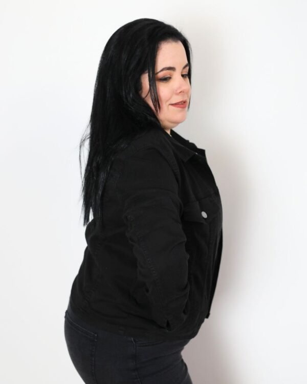 Campera Jean "BABILÓNICA" - 20 % OFF contado o transferencia $1999 - Imagen 3