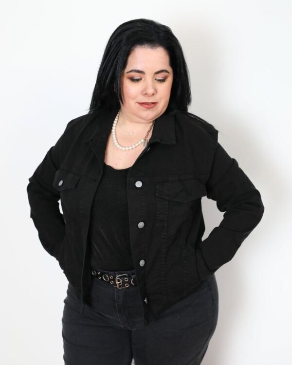 Campera Jean "BABILÓNICA" - 20 % OFF contado o transferencia $1999 - Imagen 2