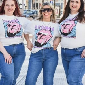 Remera Rock ROLLINGA - (talles grandes)