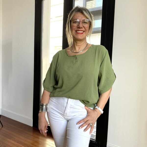 Blusa Tusor Elastizado ANNA - Imagen 2