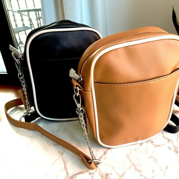 Bandolera Cartera Simil Cuero BRISA - Imagen 2