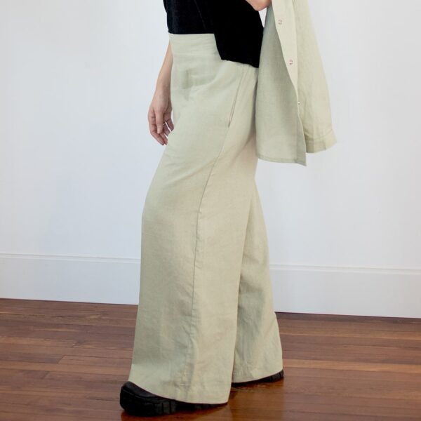 Pantalón Palazzo Lino 100% SATCHA - Imagen 2