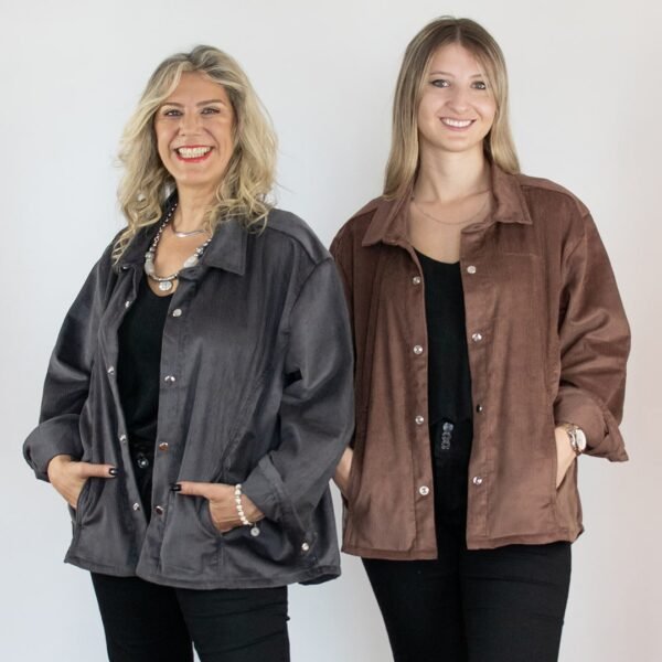 Chaqueta Sobrecamisa Pana - GENUINA - Imagen 3