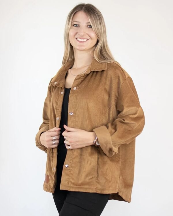 Chaqueta Sobrecamisa Pana - GENUINA