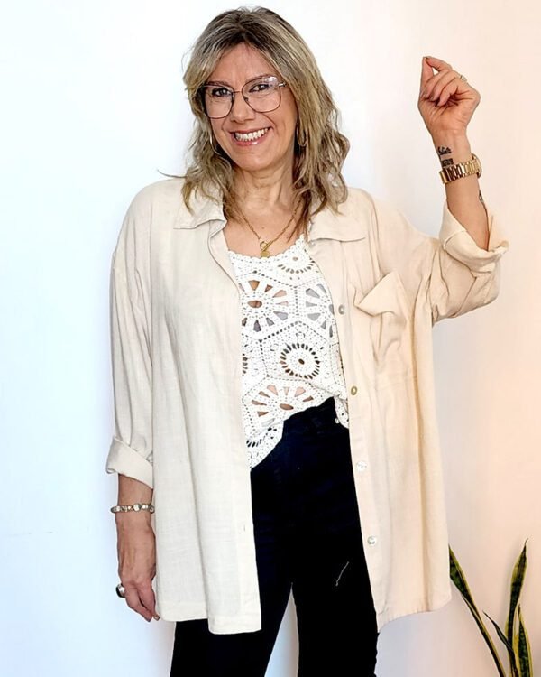 Camisa "SILENE" - 20% OFF contado o transferencia $1592 - Imagen 3