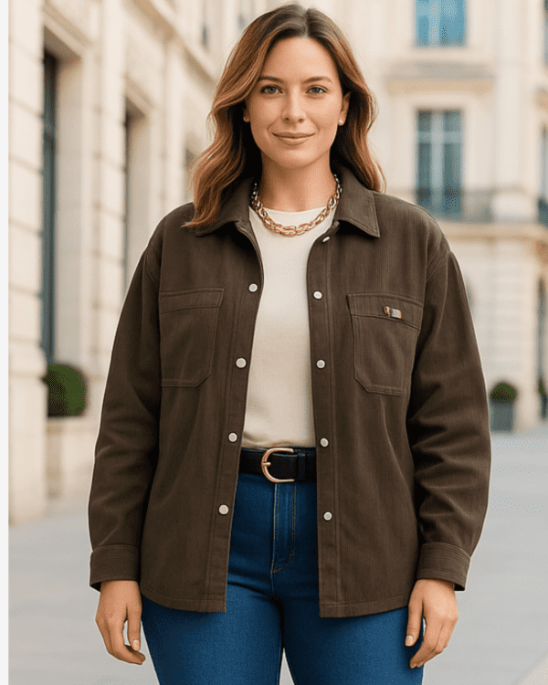 Sobrecamisa "LAIA" - 30% OFF contado o transferencia $1743