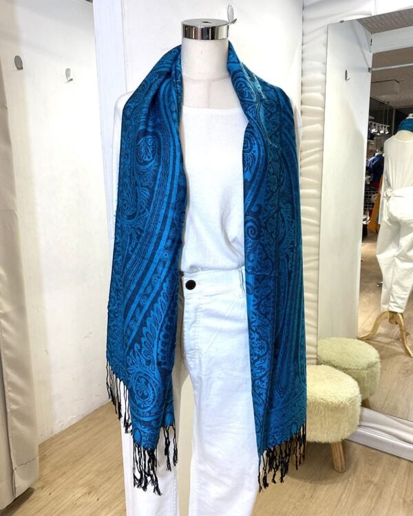 Bufanda Pashmina OCÉANO - Imagen 2