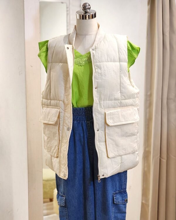 Chaleco BALI CREMA - Imagen 2