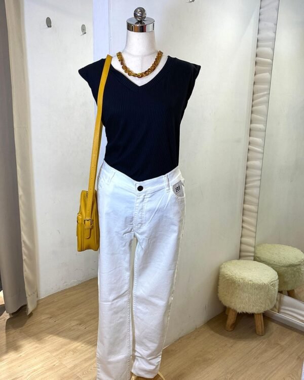 Musculosa Morley Hilo NEGRO - Imagen 3