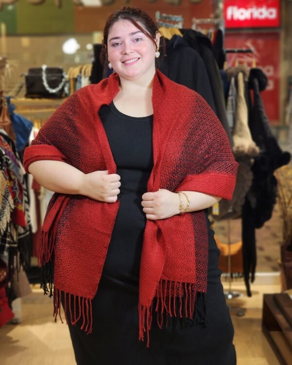 Pashmina "PASIÓN" - 20% OFF contado o transferencia $790