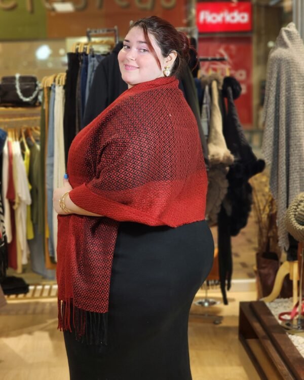 Pashmina "PASIÓN" - 20% OFF contado o transferencia $790 - Imagen 2