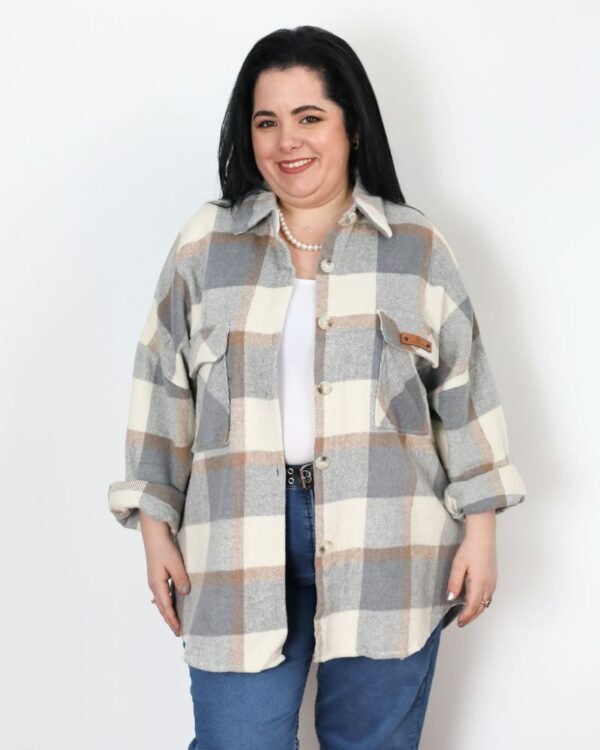 Sobrecamisa "ESCOCESA" - 20% OFF contado o transferencia $1439 - Imagen 3