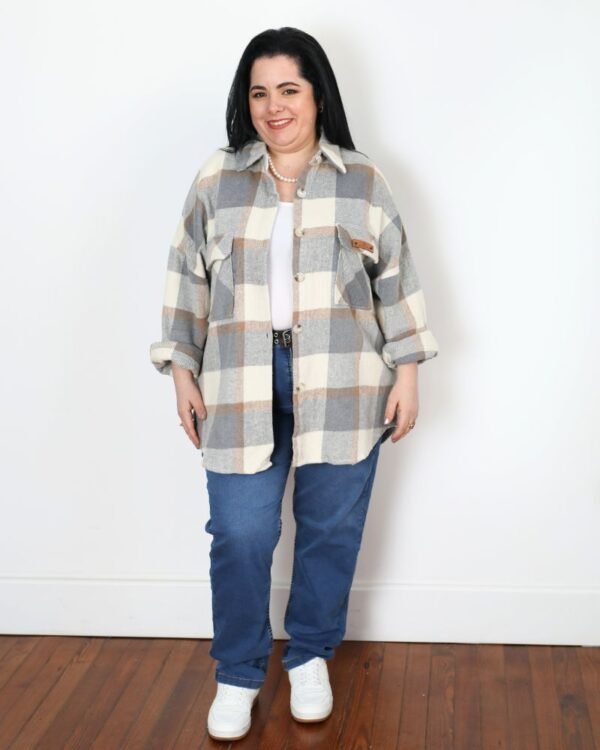 Sobrecamisa "ESCOCESA" - 20% OFF contado o transferencia $1439 - Imagen 5