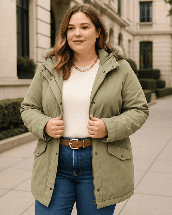 Campera Gamuza "ÁRTICA VERDE" - Imagen 5