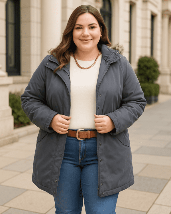 Campera Gamuza "ÁRTICA GRIS" - Imagen 4
