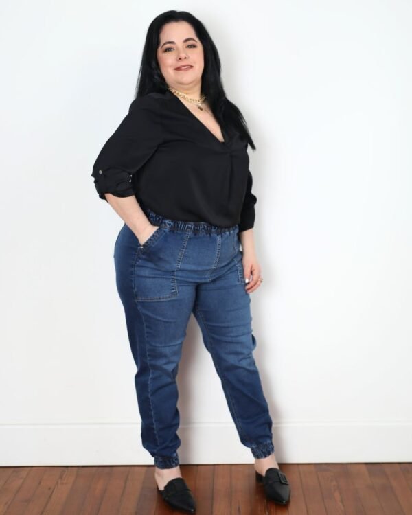 Pantalón Jean "BABUCHA" - 15% OFF contado o transferencia $2190 - Imagen 4