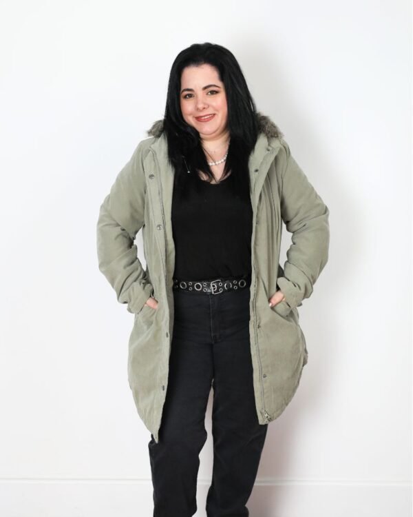 Campera Gamuzada VERDE - Imagen 2