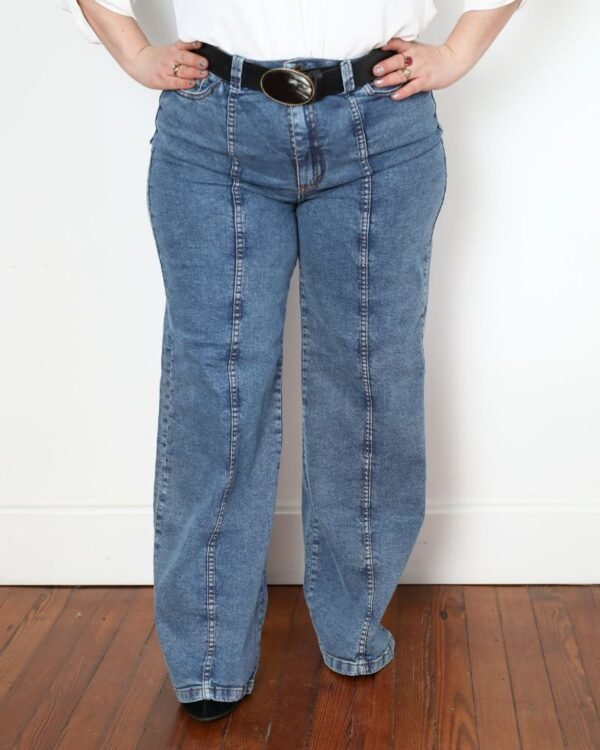 Pantalón Jean "LÍNEA" - 15% OFF contado o transferencia $2190 - Imagen 2