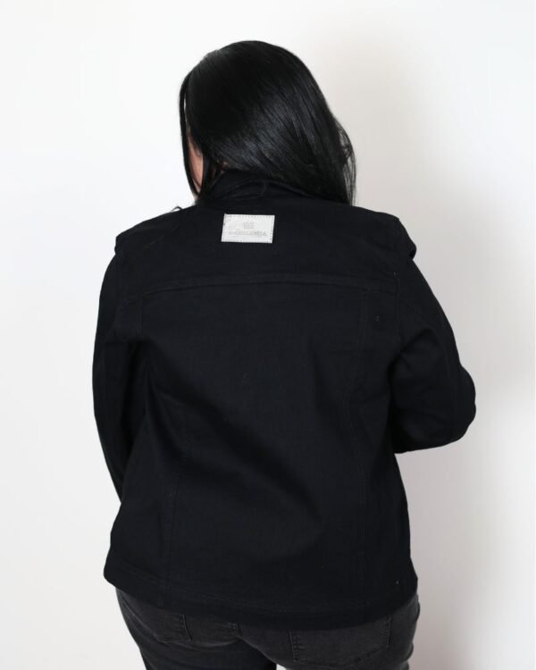 Campera Jean LONIA BLACK (talles grandes) - Imagen 3