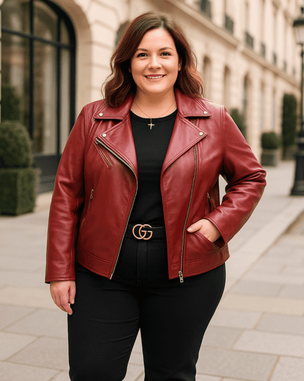 Campera Ecocuero "MAGNA WINE" - 15% OFF contado o transferencia $2750 - Imagen 2