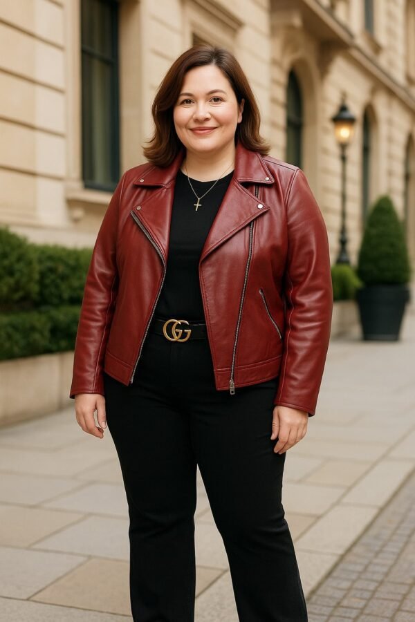 Campera Ecocuero "MAGNA WINE" - 15% OFF contado o transferencia $2750 - Imagen 3