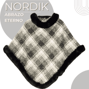 Poncho  "NORDIK Abrazo Eterno" – 15% OFF contado o transferencia $1870