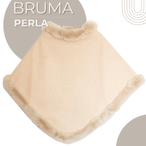 Poncho  "BRUMA PERLA" – 15% OFF contado o transferencia $1870