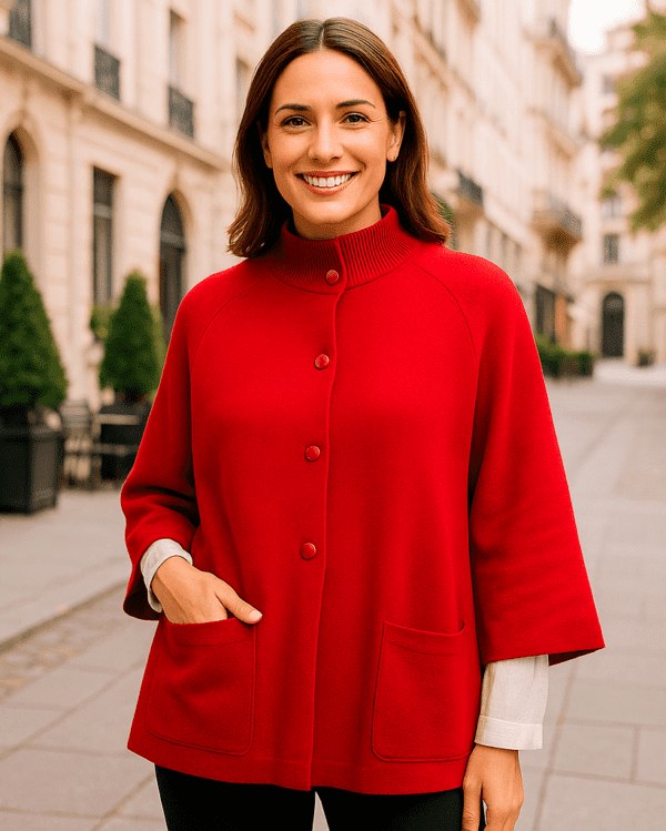 Saco Capa  "HAPPY PASION" – 13% OFF contado o transferencia $1990 - Imagen 2