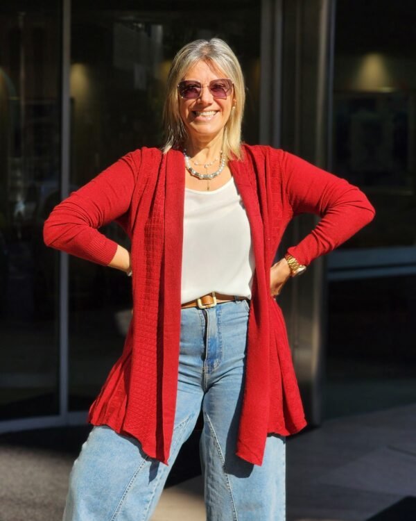 Saco "ESPAÑA ROJO" - 20 % OFF contado o transferencia $1290 - Imagen 3
