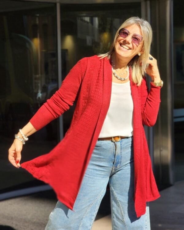 Saco "ESPAÑA ROJO" - 20 % OFF contado o transferencia $1290 - Imagen 2