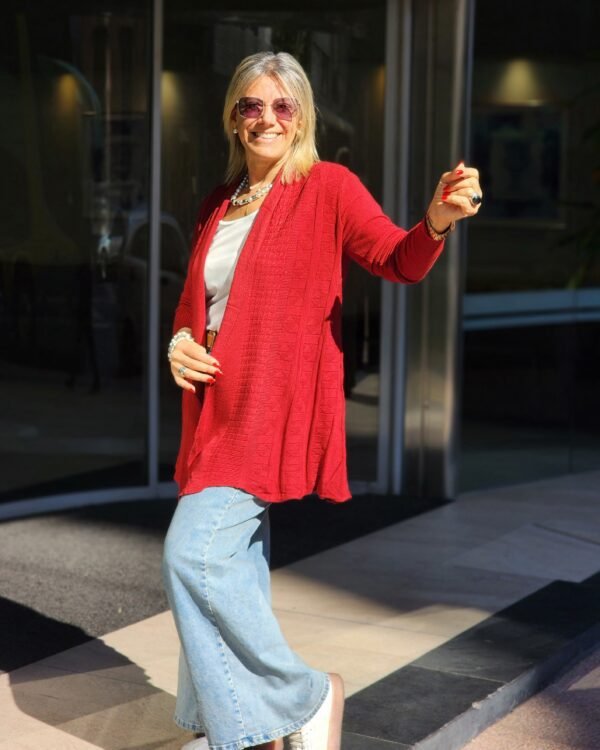 Saco "ESPAÑA ROJO" - 20 % OFF contado o transferencia $1290 - Imagen 4