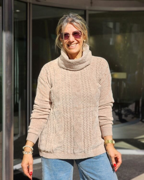 Buzo Chenille «POLERÓN» – 20 % OFF contado o transferencia $999 - Imagen 5