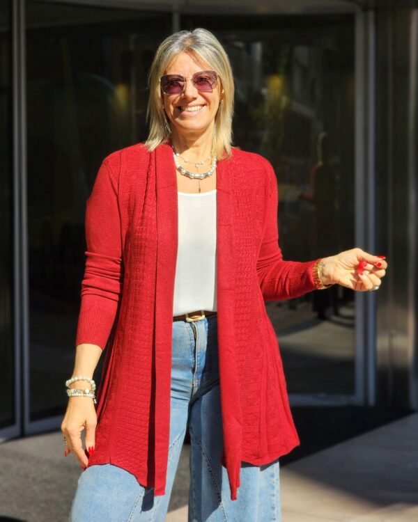 Saco "ESPAÑA ROJO" - 20 % OFF contado o transferencia $1290